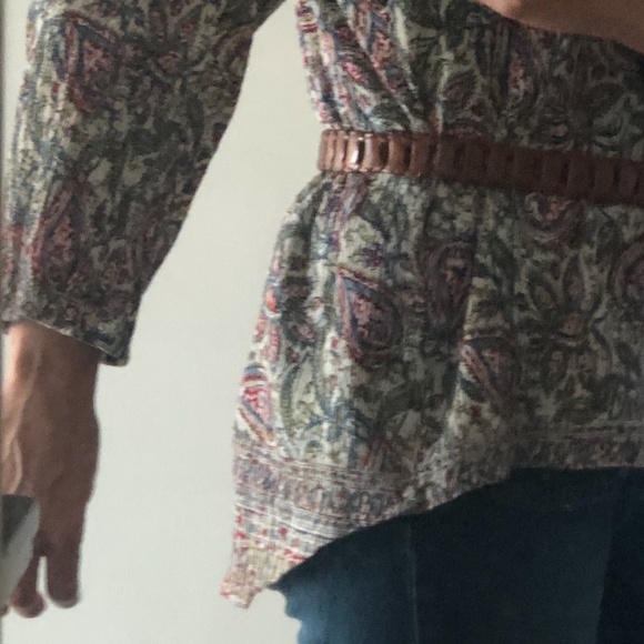 Chaps Boho paisley cotton tunic - Picture 5 of 10